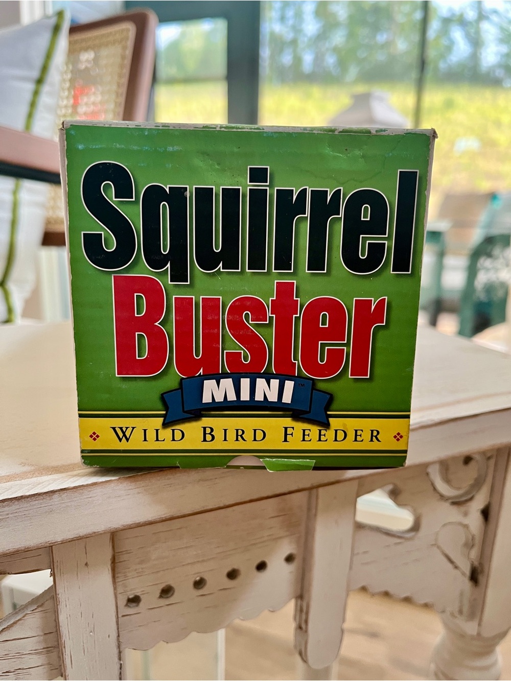 Squirrel Buster Mini Wild Bird Feeder - Green - NIB - Picture 3 of 8